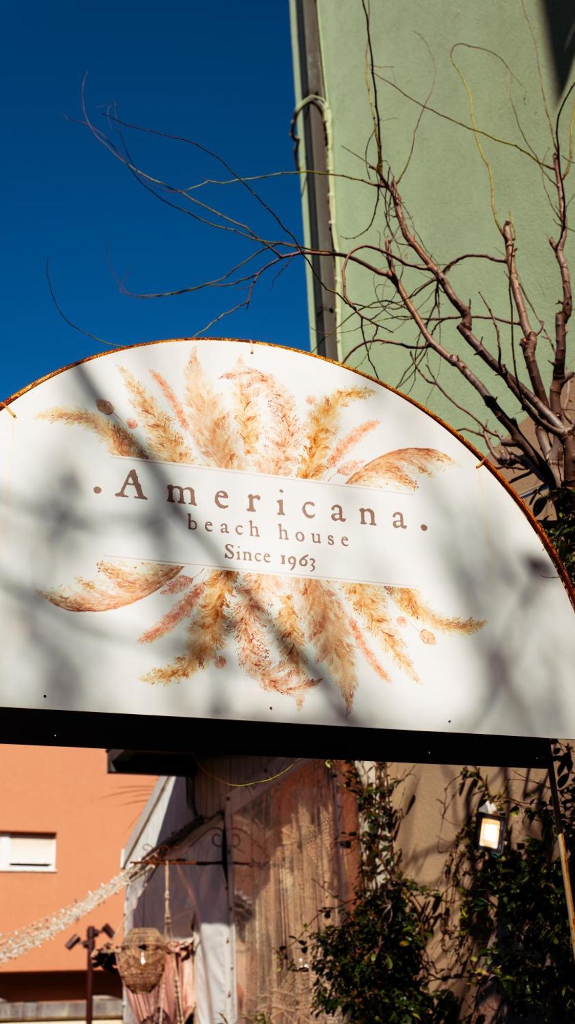 Americana Beach House Rimini Exterior foto